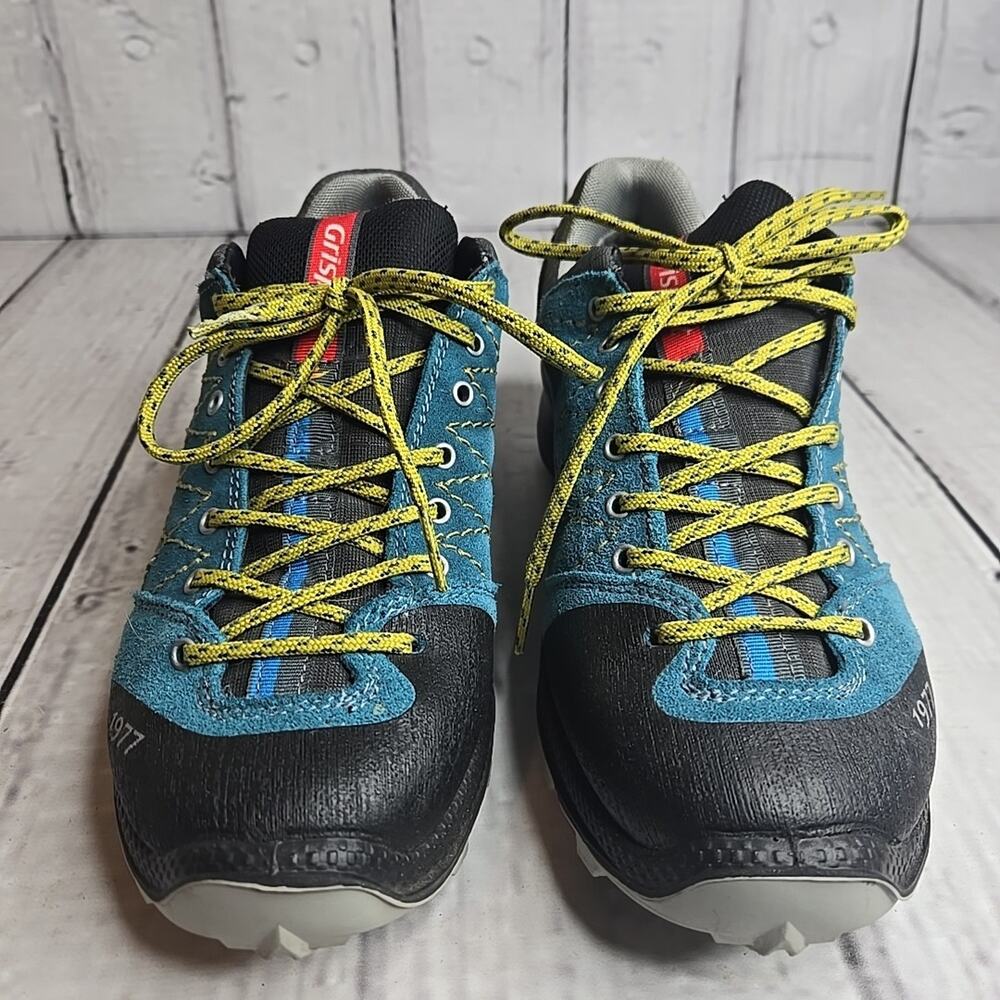 Grisport Treviso Waterproof Hiking Walking Shoes Teal Black Womens Size 8 EU 39 - Picture 3 of 11